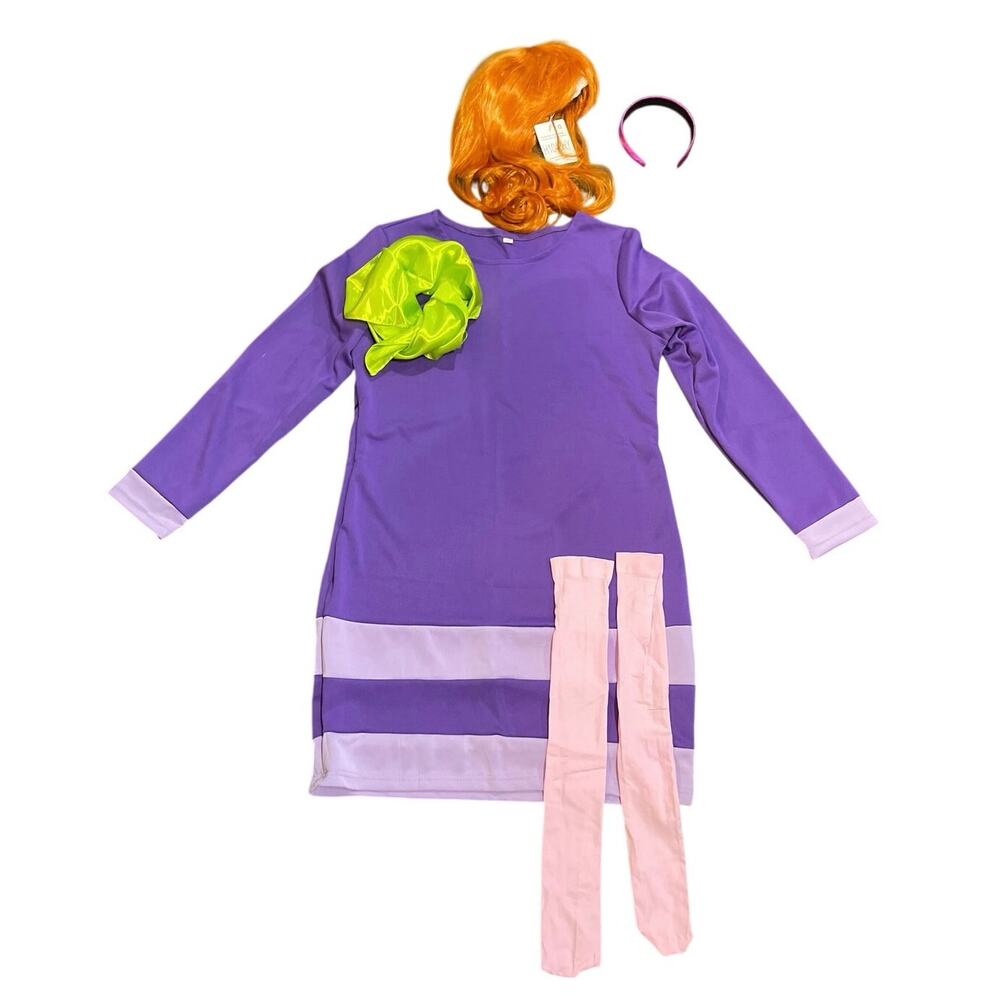 Daphne Halloween Costume Scooby Doo Adult SZ XXL Cartoon